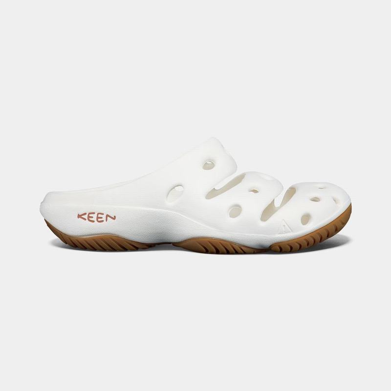 Sandalias Keen Yogui Para Hombre Blancos - Sandalias Keen Mexico (429637-ZEO)